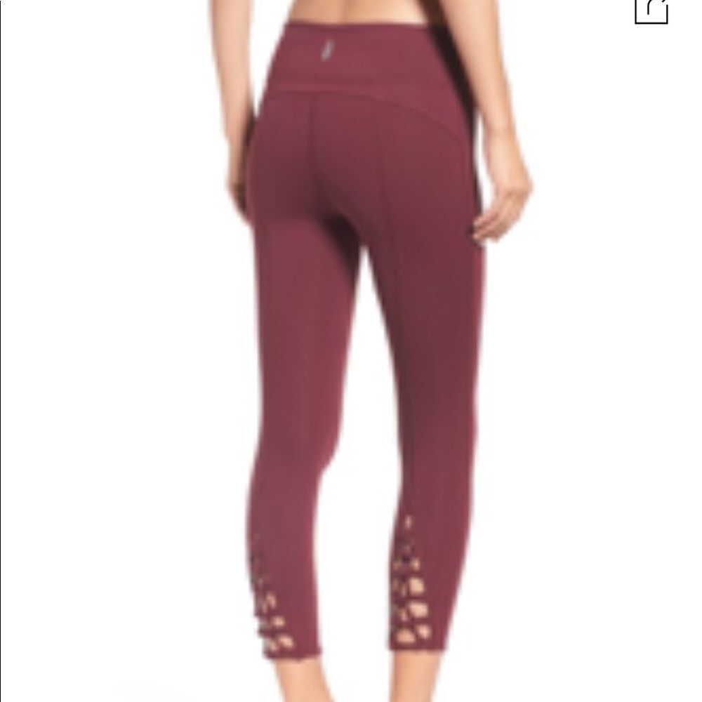 NWT Free People Movement Kali Cropped Legging Sz M